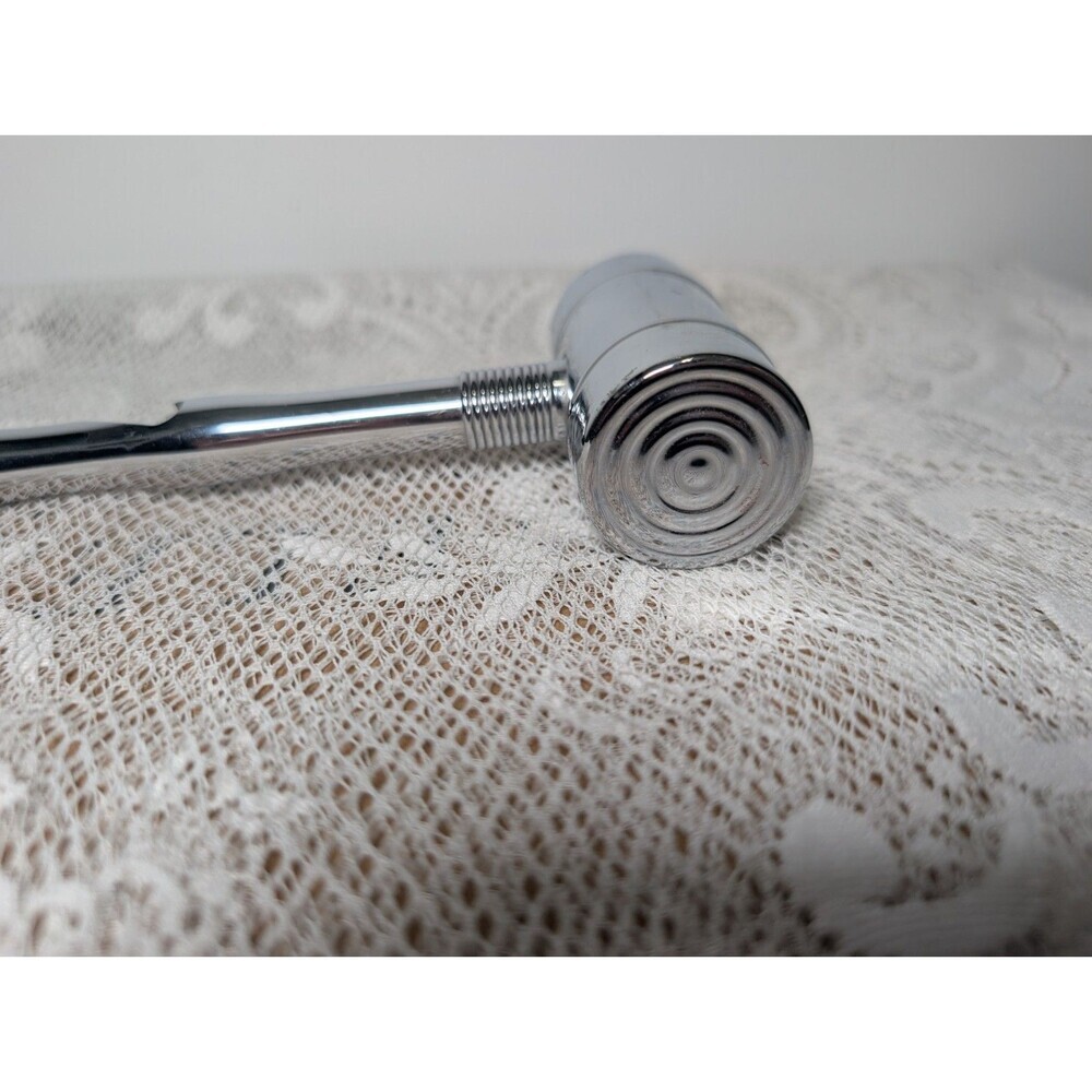 National Silver Cavalier Italy Chrome Bar Caddie 2-oz Jigger Opener Corkscrew - Picture 7 of 9